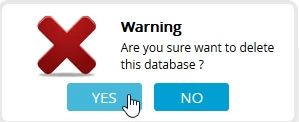 Mesaj sterge databases