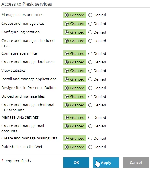 Selectare privilegii