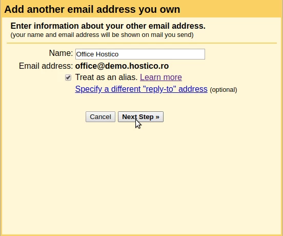Pridať e-mailovú adresu