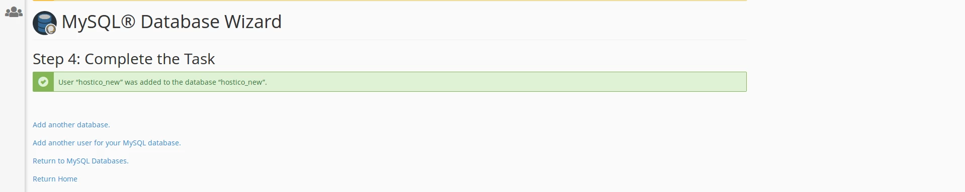 Finalizare adaugara nume utilizator database